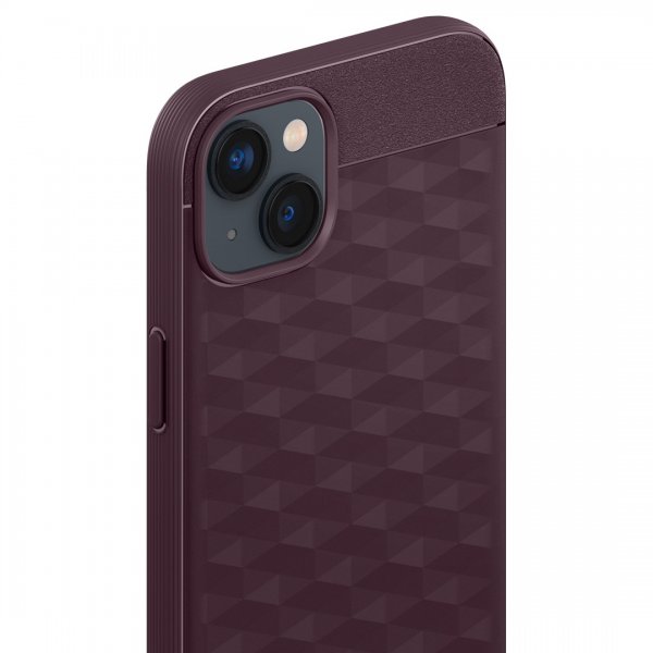 Caseology iPhone 14 Plus Skal Parallax Mag Burgundy Bean