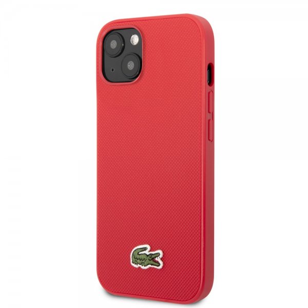 Lacoste iPhone 14 Plus Skal Petit Pique Logo Röd
