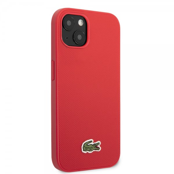 Lacoste iPhone 14 Plus Skal Petit Pique Logo Röd