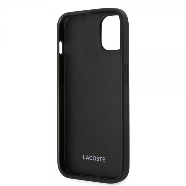 Lacoste iPhone 14 Plus Skal Petit Pique Logo Svart