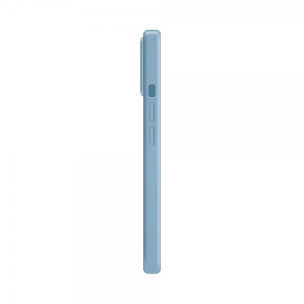 Xqisit iPhone 14 Plus Skal Silicone Case Ljusblå