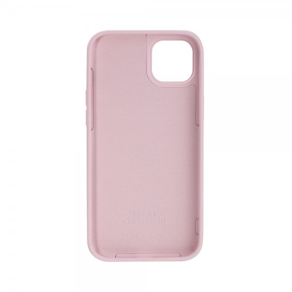 Onsala iPhone 14 Plus Skal Silikon Chalk Pink