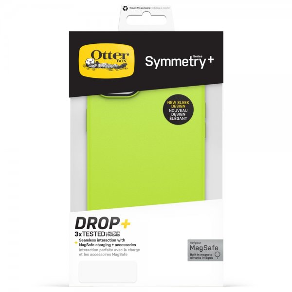 Otterbox iPhone 14 Plus Skal Symmetry Plus Lime All Yours