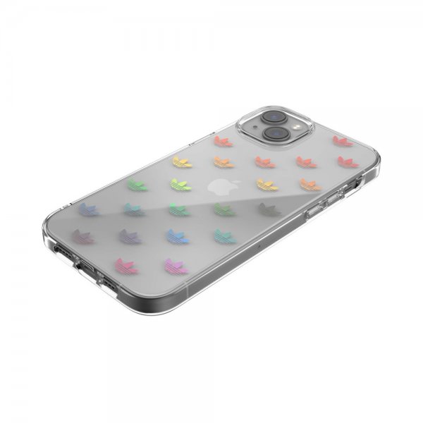 Adidas iPhone 14 Plus Skal Trefoil Clear Case Transparent