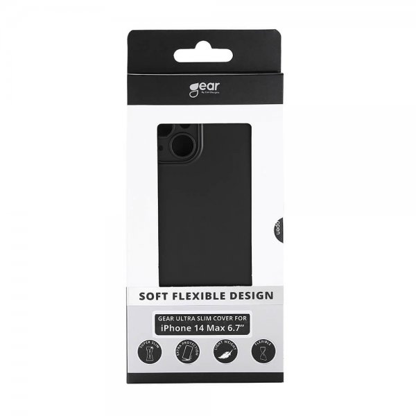 Gear iPhone 14 Plus Skal Ultra Slim Cover Svart