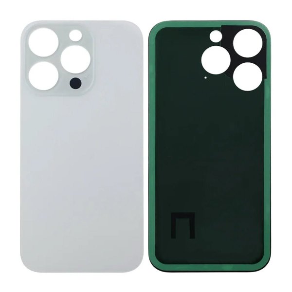 iPhone 14 Pro Baksida Glas - Vit