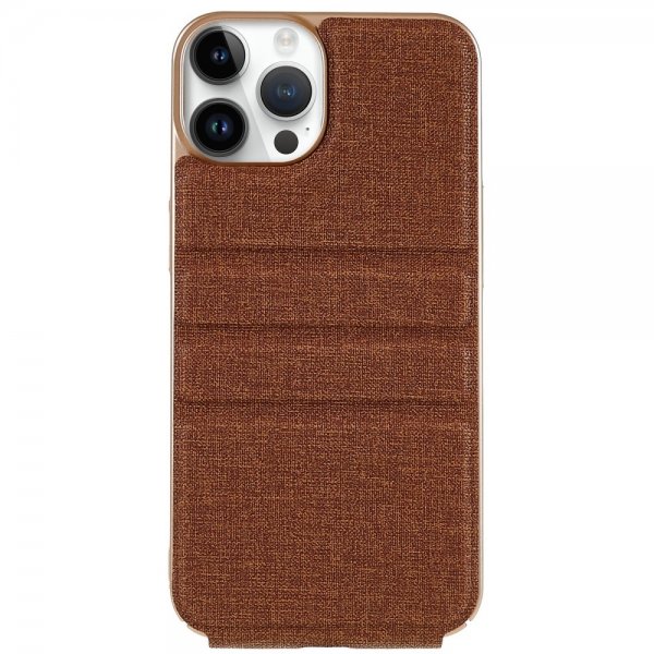 X-Level iPhone 14 Pro Fodral Journey Series Brun