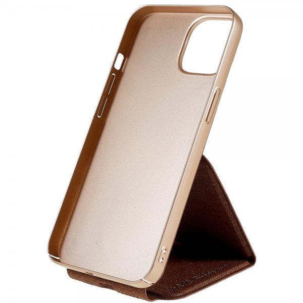 X-Level iPhone 14 Pro Fodral Journey Series Brun