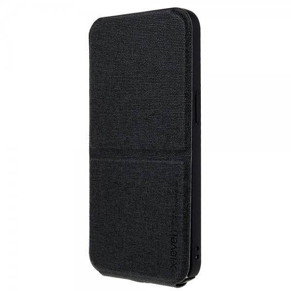 X-Level iPhone 14 Pro Fodral Journey Series Svart