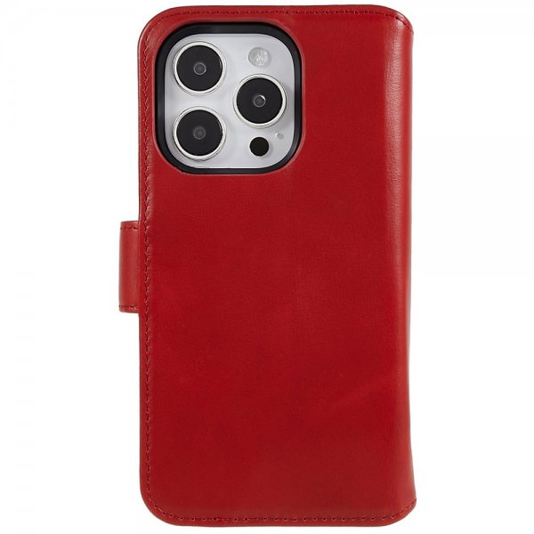 Nordic Covers iPhone 14 Pro Fodral MagLeather Poppy Red
