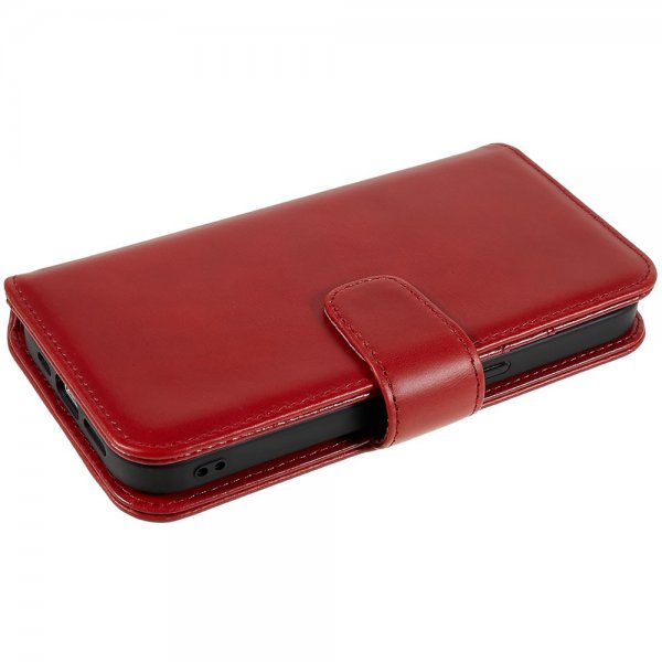 Nordic Covers iPhone 14 Pro Fodral MagLeather Poppy Red