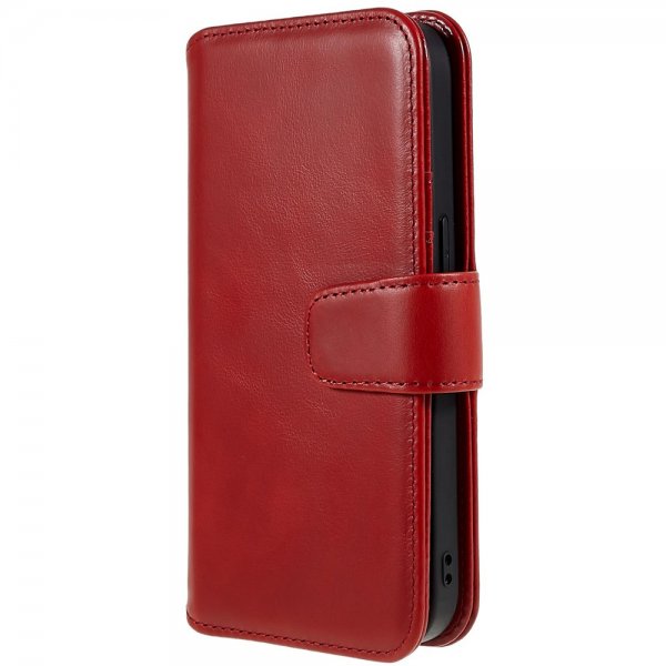 Nordic Covers iPhone 14 Pro Fodral MagLeather Poppy Red