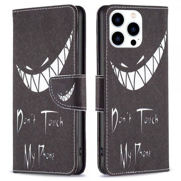 iPhone 14 Pro Fodral Motiv Don't Touch My Phone