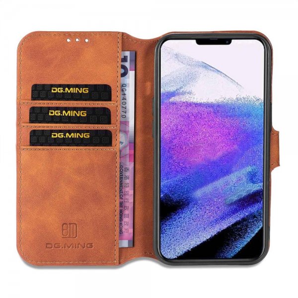 Dg.Ming iPhone 14 Pro Fodral Retro Brun