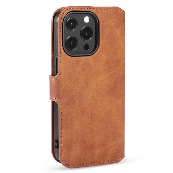 Dg.Ming iPhone 14 Pro Fodral Retro Brun