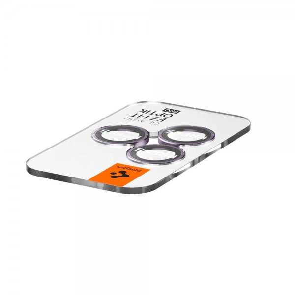 Spigen iPhone 14 Pro/iPhone 14 Pro Max Kameraskydd GLAS.tR EZ Fit Optik Pro Deep Purple 2-pack