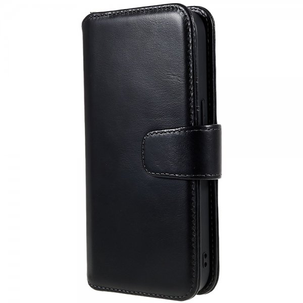 Nordic Covers iPhone 14 Pro Max Fodral MagLeather Raven Black