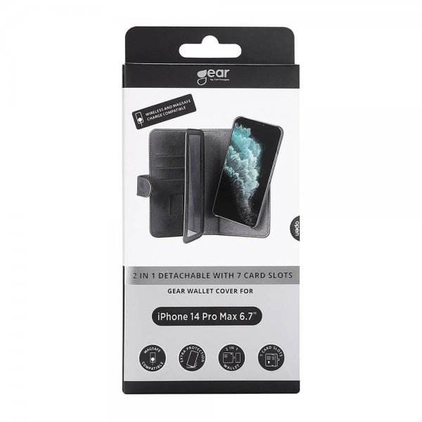 Gear iPhone 14 Pro Max Fodral MagSeries Svart