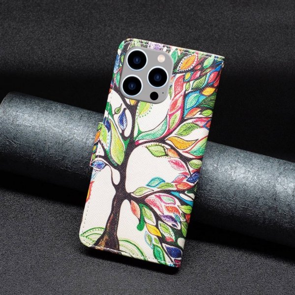 iPhone 14 Pro Max Fodral Motiv Färgglatt Träd
