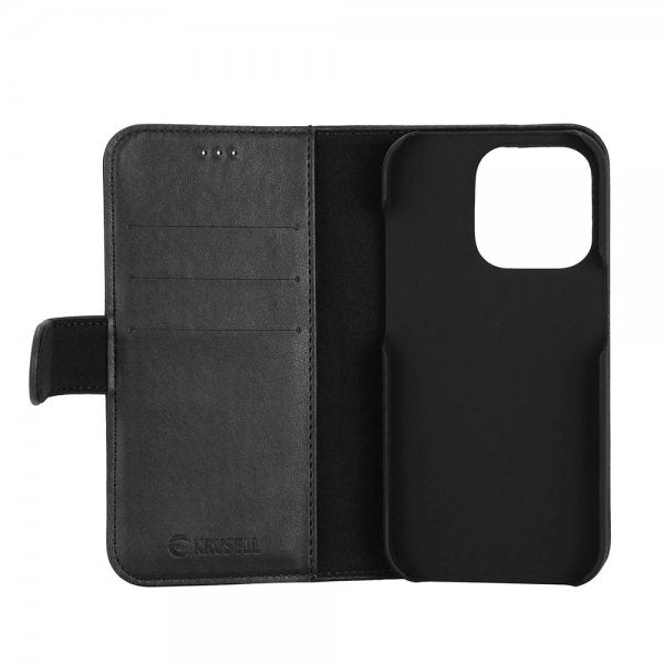 Krusell iPhone 14 Pro Max Fodral PhoneWallet Svart