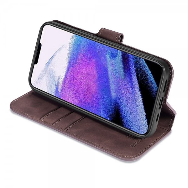 Dg.Ming iPhone 14 Pro Max Fodral Retro Kaffe