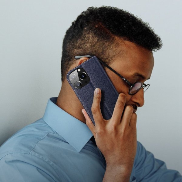 Dux Ducis iPhone 14 Pro Max Fodral Skin X2 Series Blå