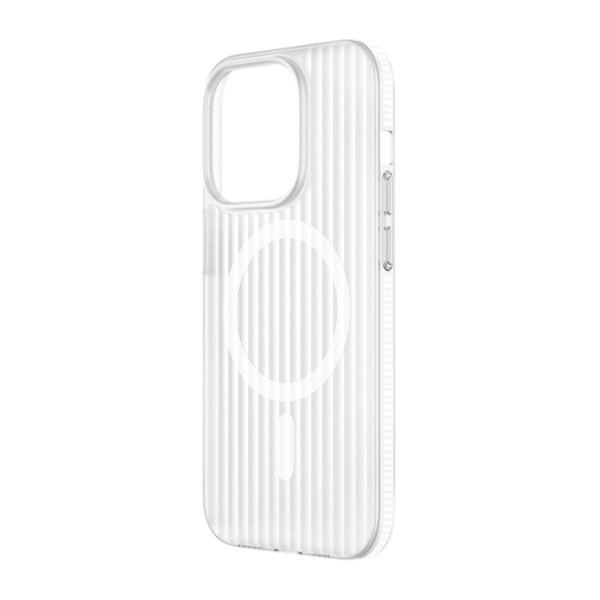 iPhone 14 Pro Max Skal Korrugerad MagSafe Vit