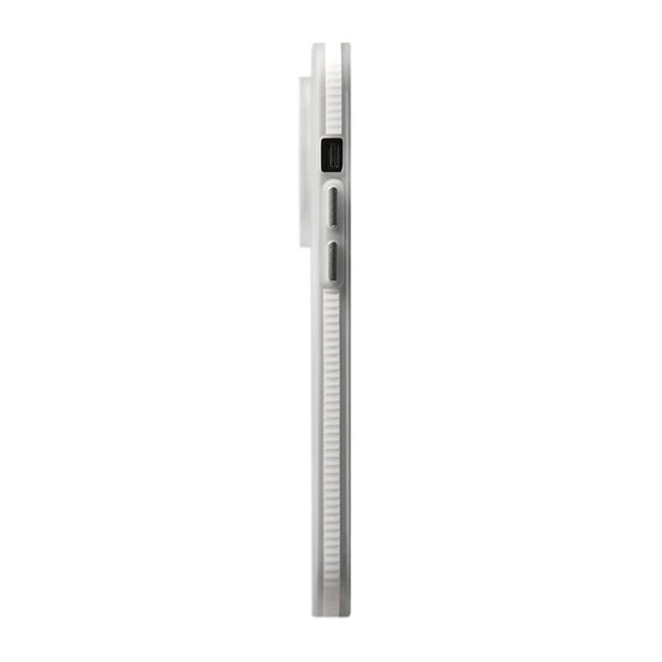 Rvelon iPhone 14 Pro Max Skal Korrugerad MagSafe Vit