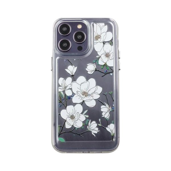 iPhone 14 Pro Max Skal Motiv Kvistar och Blommor