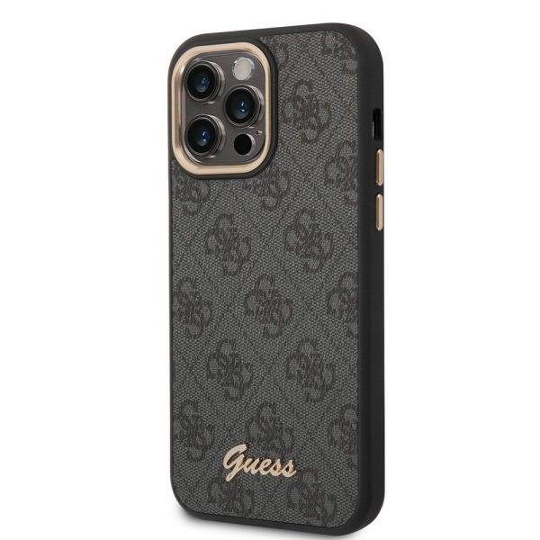Guess iPhone 14 Pro Max Skal 4G Logo Svart