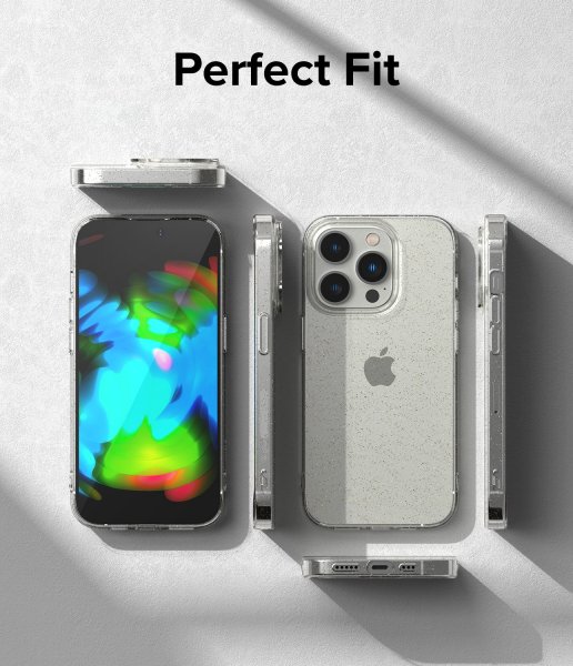 Ringke iPhone 14 Pro Max Skal Air Glitter Clear