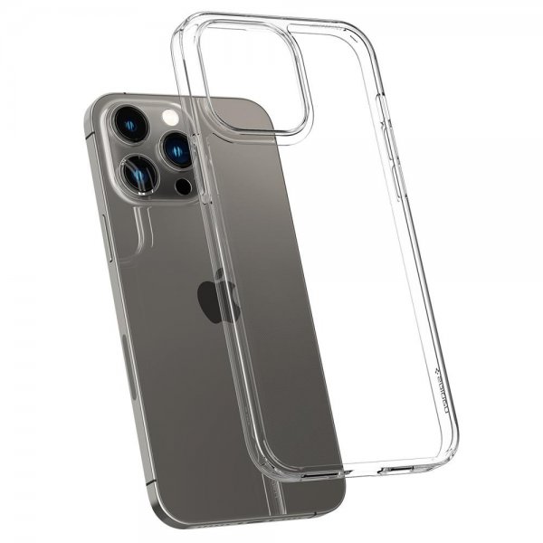 Spigen iPhone 14 Pro Max Skal AirSkin Hybrid Crystal Clear