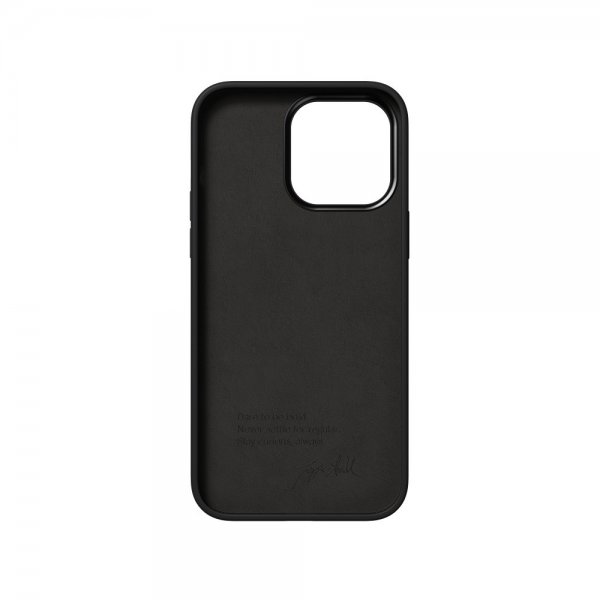 Nudient iPhone 14 Pro Max Skal Bold Charcoal Black