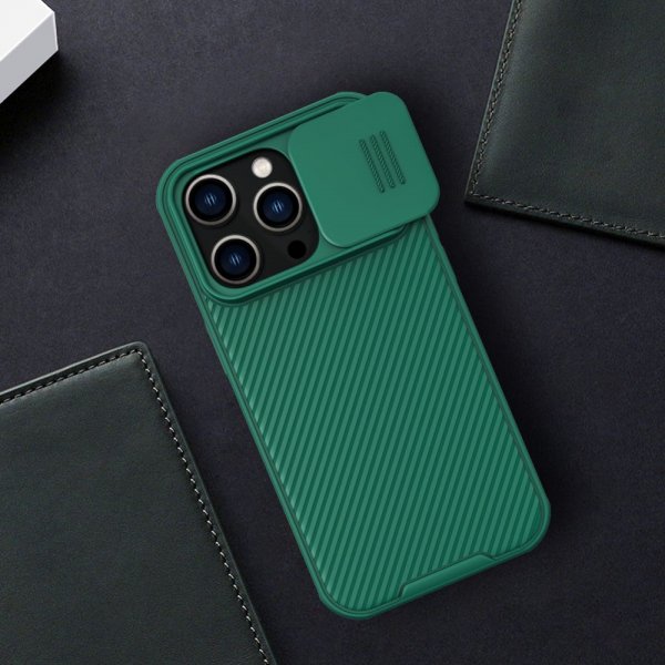 Nillkin iPhone 14 Pro Max Skal CamShield Grön