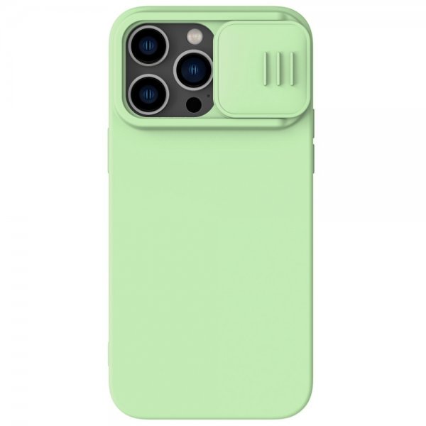 Nillkin iPhone 14 Pro Max Skal CamShield Silky MagSafe Grön