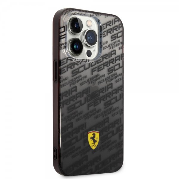 Ferrari iPhone 14 Pro Max Skal Gradient Scuderia Svart