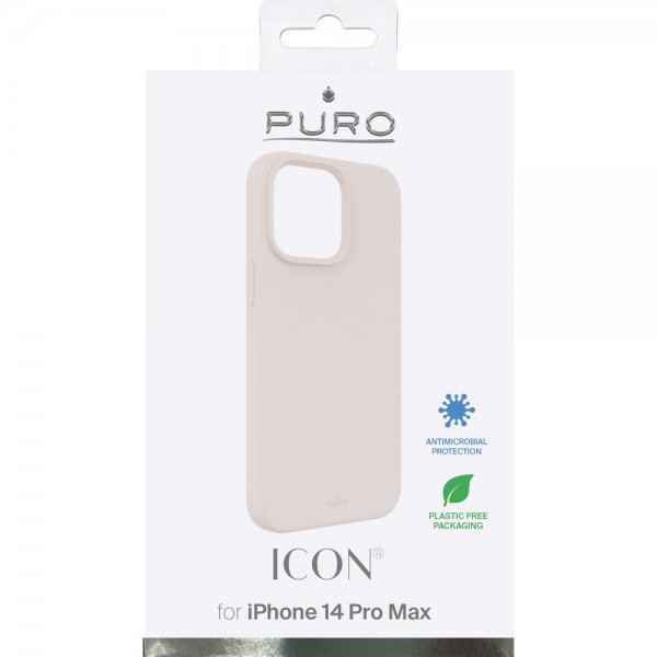 Puro iPhone 14 Pro Max Skal Icon Rosa