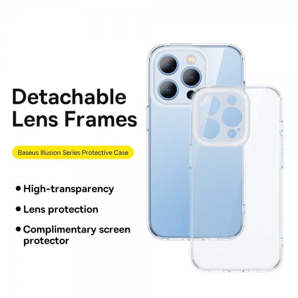 Baseus iPhone 14 Pro Max Skal Illusion Series Transparent