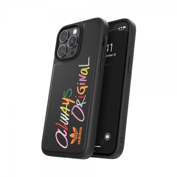 Adidas iPhone 14 Pro Max Skal Inlay Embroidery Case Colourful