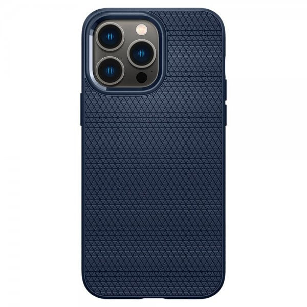 Spigen iPhone 14 Pro Max Skal Liquid Air Navy Blue