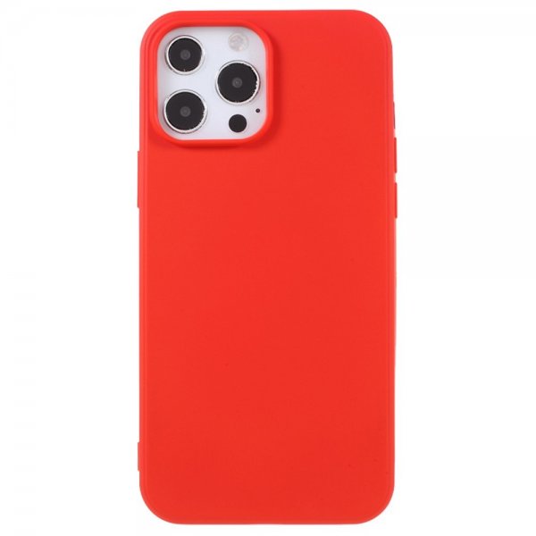 X-Level iPhone 14 Pro Max Skal Liquid Silicone Röd