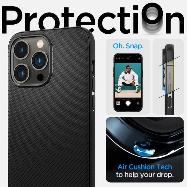 Spigen iPhone 14 Pro Max Skal Mag Armor MagFit Matte Black