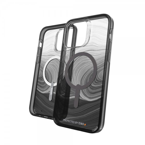 Gear4 iPhone 14 Pro Max Skal Milan Snap Black Swirl