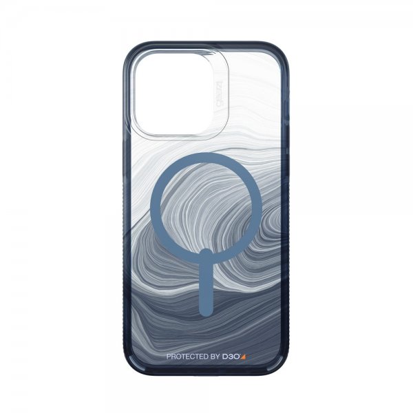 Gear4 iPhone 14 Pro Max Skal Milan Snap Blue Swirl