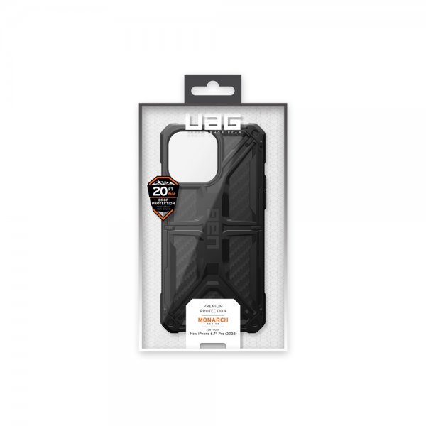 Urban Armor Gear (UAG) iPhone 14 Pro Max Skal Monarch Carbon Fiber