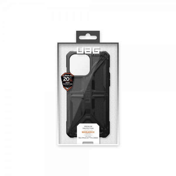 Urban Armor Gear (UAG) iPhone 14 Pro Max Skal Monarch Svart