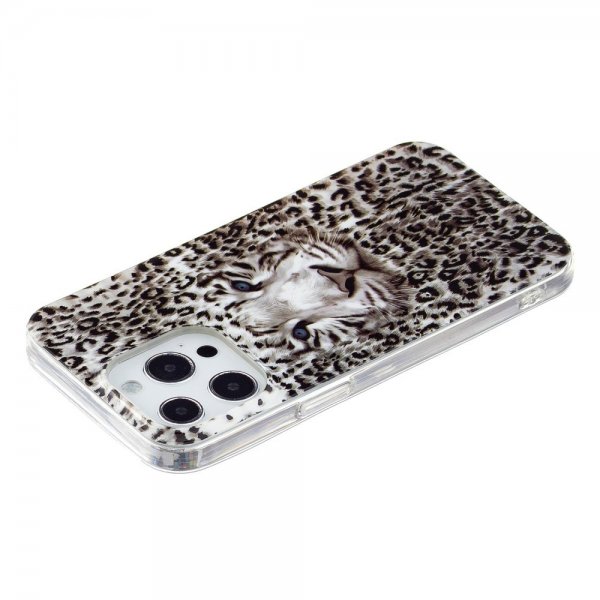 iPhone 14 Pro Max Skal Motiv Vit Tiger