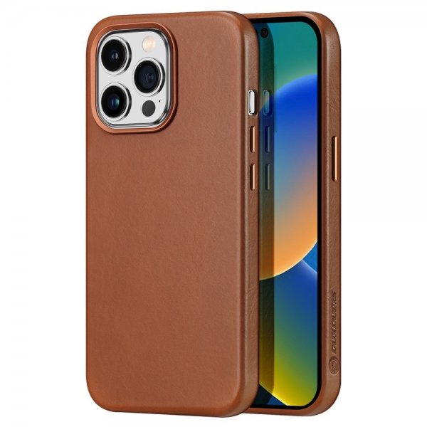 Dux Ducis iPhone 14 Pro Max Skal Naples Series MagSafe Ljusbrun