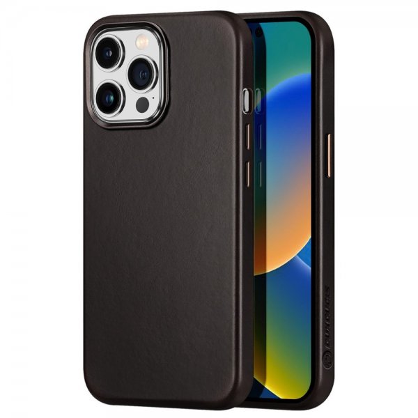 Dux Ducis iPhone 14 Pro Max Skal Naples Series MagSafe Mörkbrun