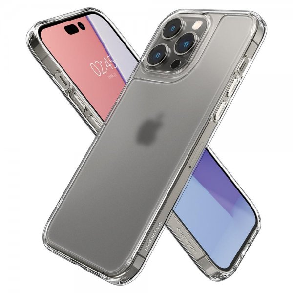 Spigen iPhone 14 Pro Max Skal Quartz Hybrid Matte Clear